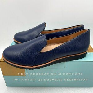 Life Stride Women's Zendaya Loafer shoes Navy size 7 Brand New